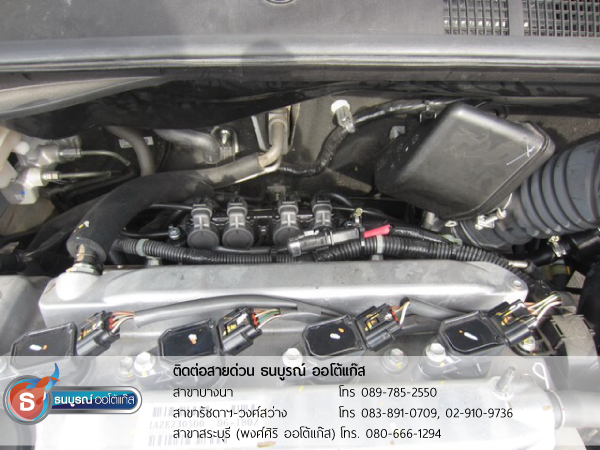 ผลงานการติดตั้งแก๊สสำหรับรถ TOYOTA Camry 2000 cc. ป้ายแดง ติดแก๊ส LPG หัวฉีด Advanced-OBD ENERGY-REFORM พร้อมถังแคปซูล 58 ลิตร โดยธนบูรณ์ ออโต้แก๊ส