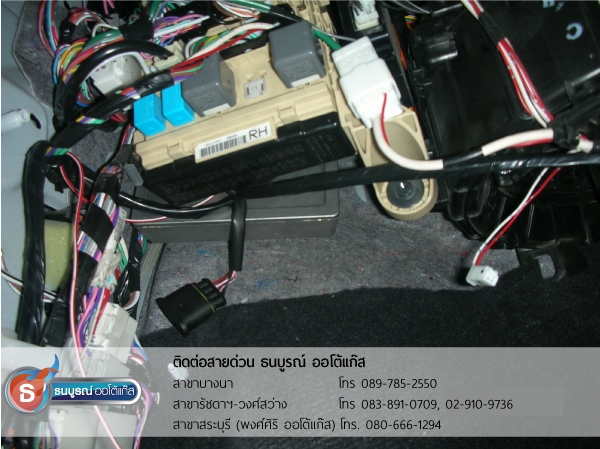 ติดตั้งแก๊สสำหรับรถ TOYOTA Camry 3500 cc. ติดแก๊ส LPG หัวฉีด ชุด Advanced-OBD 6 สูบ ของ ENERGY-REFORM พร้อมถังโดนัท 51 ลิตร โดยธนบูรณ์ ออโต้แก๊ส